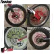 MF6638 Kit 72 Copriraggi Copri Raggi Ruote Bianco Moto Enduro Cross Motard