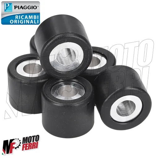 MF6594 Kit 6 Rulli Grammi 6 Originale Piaggio Typhoon Vespa Primavera Sprint 2T