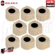 MF6602 – Kit 8 Rulli 25X19 Grammi 19 Originale per Gilera GP 800 Aprilia SRV 850