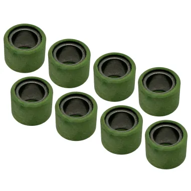 MF6601 Kit 8 Rulli 25X19 Grammi 19 Originale per Gilera GP 800 Aprilia SRV 850