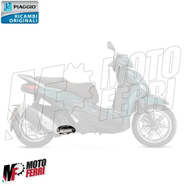 MF6614 Protezione Collettore Marmitta Originale Piaggio Beverly 300 HPE (21/24)