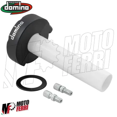 MF6622 Comando Gas Rapido Domino 2 Cavi per Moto Bicilindrico Doppio Carburatore