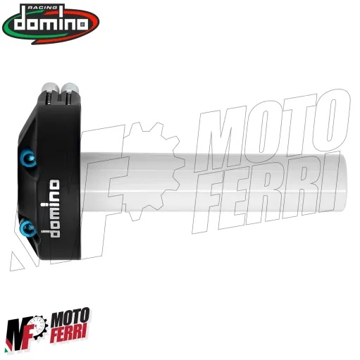 MF6622 Comando Gas Rapido Domino 2 Cavi per Moto Bicilindrico Doppio Carburatore