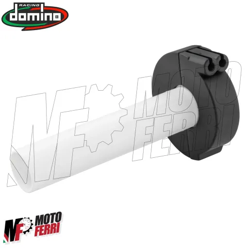 MF6622 Comando Gas Rapido Domino 2 Cavi per Moto Bicilindrico Doppio Carburatore