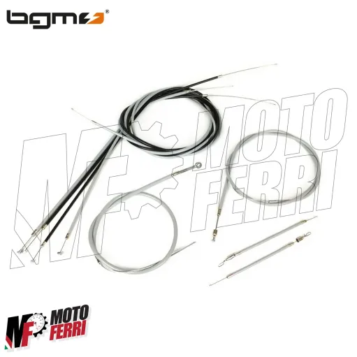 MF0815 KIT CAVI CORDE TRASMISSIONE BGM PRO VESPA 50 SPECIAL 125 ET3 PRIMAVERA
