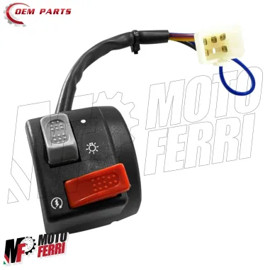 MF6626 Commutatore Destro Avviamento Devio Luci Yamaha BWS MBK Booster Spirit