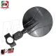 MF6632 Mini Specchietto Pieghevole FAR Carbon Look Moto Cross Enduro Omologato