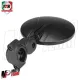 MF3312 Mini Specchietto FAR Moto Cross Enduro Ribaltabile Pieghevole Omologato
