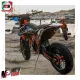 MF3312 Mini Specchietto FAR Moto Cross Enduro Ribaltabile Pieghevole Omologato
