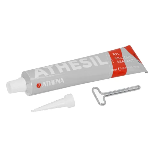 MF6634 Pasta Silicone Sigillante Carter Grigia Athena Athesil Universale Moto