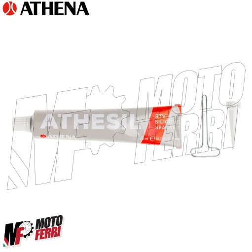 MF6634 Pasta Silicone Sigillante Carter Grigia Athena Athesil Universale Moto
