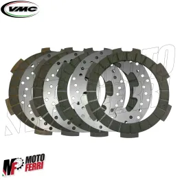 MF6635 Kit Dischi 4 Fabbri + 3 VMC Racing Frizione Vespa small frame Monomolla 2