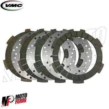 MF6635 Kit Dischi 4 Fabbri + 3 VMC Racing Frizione Vespa small frame Monomolla