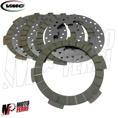 MF6635 Kit Dischi 4 Fabbri + 3 VMC Racing Frizione Vespa small frame Monomolla