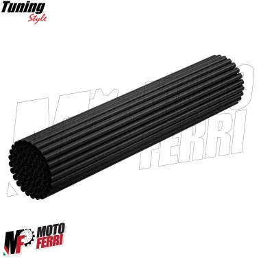 MF6638 Kit 72 Copriraggi Copri Raggi Ruote Nero Moto Enduro Cross Motard Bici