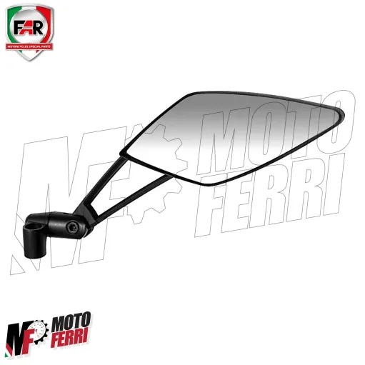 MF6639 Specchietti Retrovisori FAR Viper 8 Omologati Universale Moto Naked M10