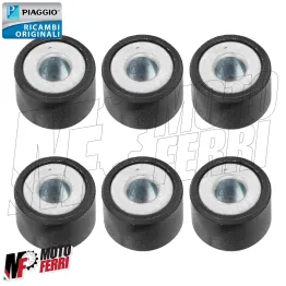 MF6648 Kit 6 Rulli 19x17 Grammi 8,2 Originale Piaggio Medley 125 150 (2020/2024) 2