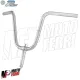 MF6650 Manubrio in Ferro Piaggio SI FL FL2 DM 22 Cromato con Perno Expander