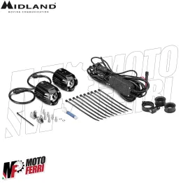 MF6661 Faretti Fari Supplementari Led barre Midland MLH Universali Moto Scooter 2