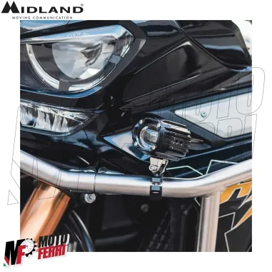 MF6661 Faretti Fari Supplementari Led barre Midland MLH Universali Moto Scooter