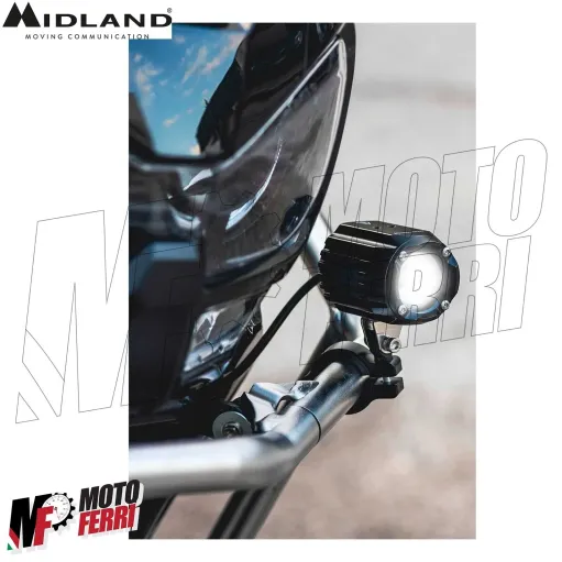 MF6661 Faretti Fari Supplementari Led barre Midland MLH Universali Moto Scooter
