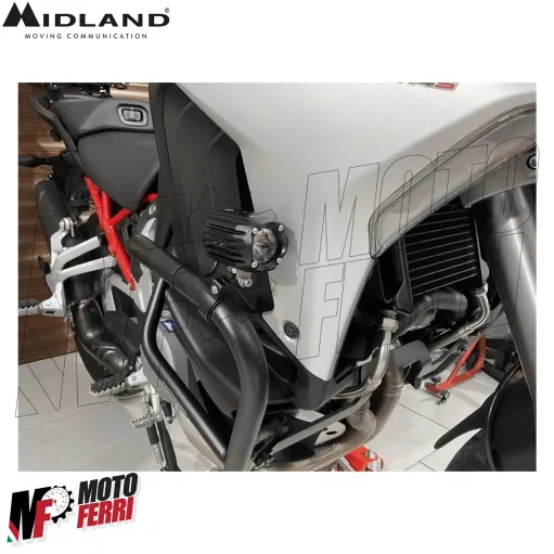 MF6661 Faretti Fari Supplementari Led barre Midland MLH Universali Moto Scooter
