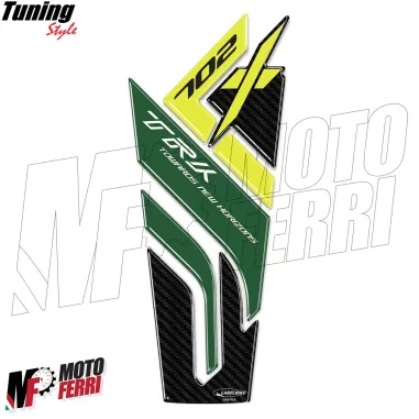 MF6662 Adesivo Protezione Paraserbatoio Verde Benelli TRK 702 X 2023 2024 2025