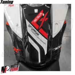 MF6663 Adesivo Protezione Paraserbatoio Rosso Benelli TRK 702 X 2023 - 2024 2