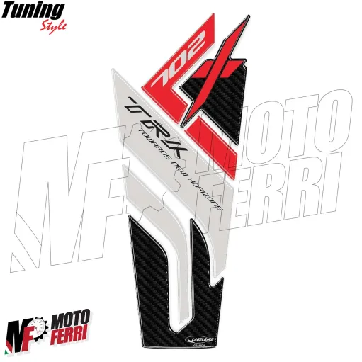 MF6663 Adesivo Protezione Paraserbatoio Rosso Benelli TRK 702 X 2023 - 2024