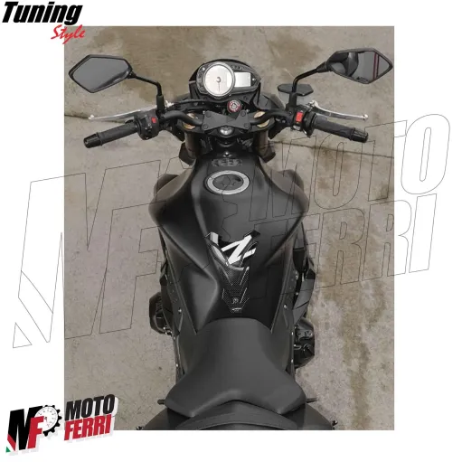 MF6664 Adesivo Protezione Paraserbatoio Carbon Kawasaki Z 650 750 800 900 1000