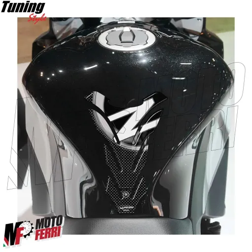MF6664 Adesivo Protezione Paraserbatoio Carbon Kawasaki Z 650 750 800 900 1000