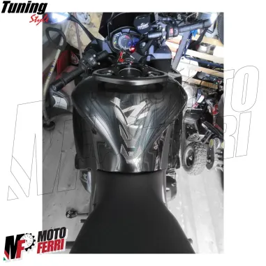 MF6664 Adesivo Protezione Paraserbatoio Carbon Kawasaki Z 650 750 800 900 1000