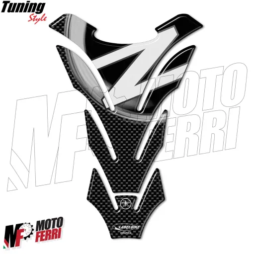 MF6664 Adesivo Protezione Paraserbatoio Carbon Kawasaki Z 650 750 800 900 1000