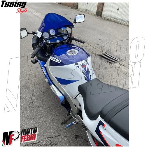 MF6665 Adesivo Protezione Paraserbatoio Resina 3D Suzuki GSX-R 600 750 1000