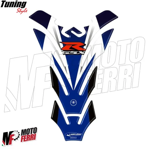 MF6665 Adesivo Protezione Paraserbatoio Resina 3D Suzuki GSX-R 600 750 1000