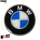 MF6667 Kit 2 Adesivo Emblema BMW Tondo per Auto Moto Scooter Diametro 50 mm