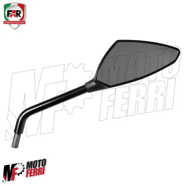 MF6670 Specchietti Retrovisori FAR Racing Universale Moto Naked Scooter M8 / M10