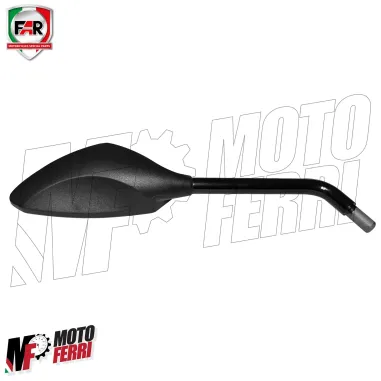 MF6670 Specchietti Retrovisori FAR Racing Universale Moto Naked Scooter M8 / M10
