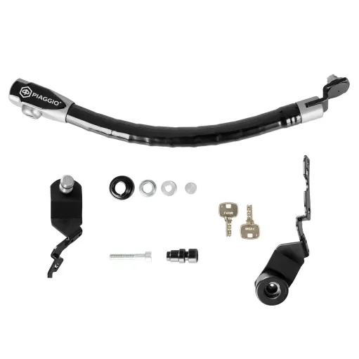 MF6676 Catena Antifurto Blocca Sella Manubrio Piaggio Liberty iGet 50 125 150