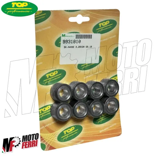 MF6679 Rulli Variatore per Honda Silver Wing SW-T 400 600 - TOP 28x20 Grammi 22