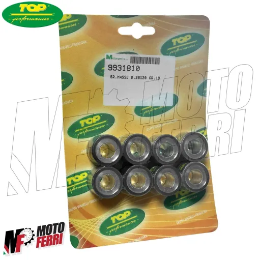 MF6681 Rulli Variatore per Honda Silver Wing SW-T 400 600 - TOP 28x20 Grammi 18