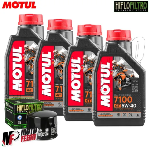 MF1813 Tagliando BMW R 1250 GS da 2019 a 2022 - 4L Olio Motul 7100 5W40 + Filtro