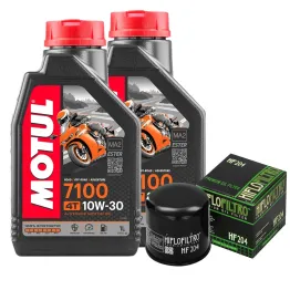 MF1814 Tagliando Honda SH 300 da 2007 a 2020 - 2L Olio Motul 7100 10W30 + Filtro