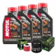 MF1805 Tagliando Honda X-ADV 750 (2017/2025) - 4L Olio Motul 7100 10W30 + Filtro