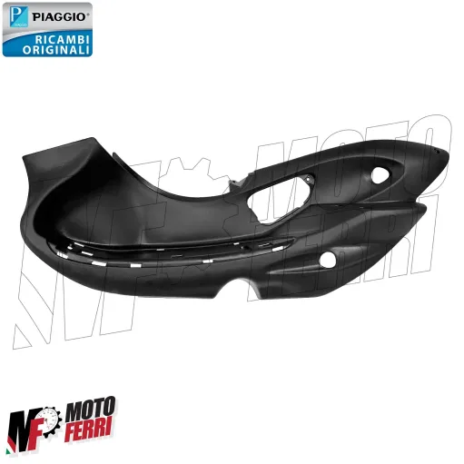 MF6697 Pedana Poggiapiedi Sinistra Grigio Origin Piaggio Beverly 125 200 400 500