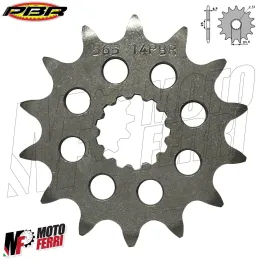 MF6713 Pignone PBR 14 Denti Passo 520 per CF Moto 650MT / 700MT mod 2019-2024 2