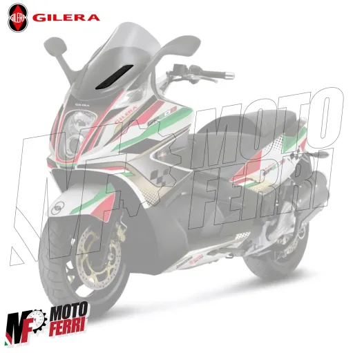 MF6715 Placca Staffa Parabrezza Cupolino Sinistra Originale Gilera GP800