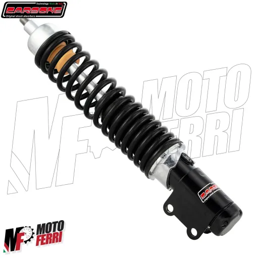 MF6716 Ammortizzatore Anteriore Carbone Nero Vespa GTS 125 250 300 mod 2005 / 2022