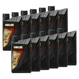 MF6718 - 12 Litri Olio Motore Yamalube 15W50 Yamaha Moto 100% Sintetico