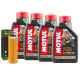 MF6723 Tagliando Ducati 899 Panigale 2014/2015 - 4L Olio Motul 7100 15W50 Filtro